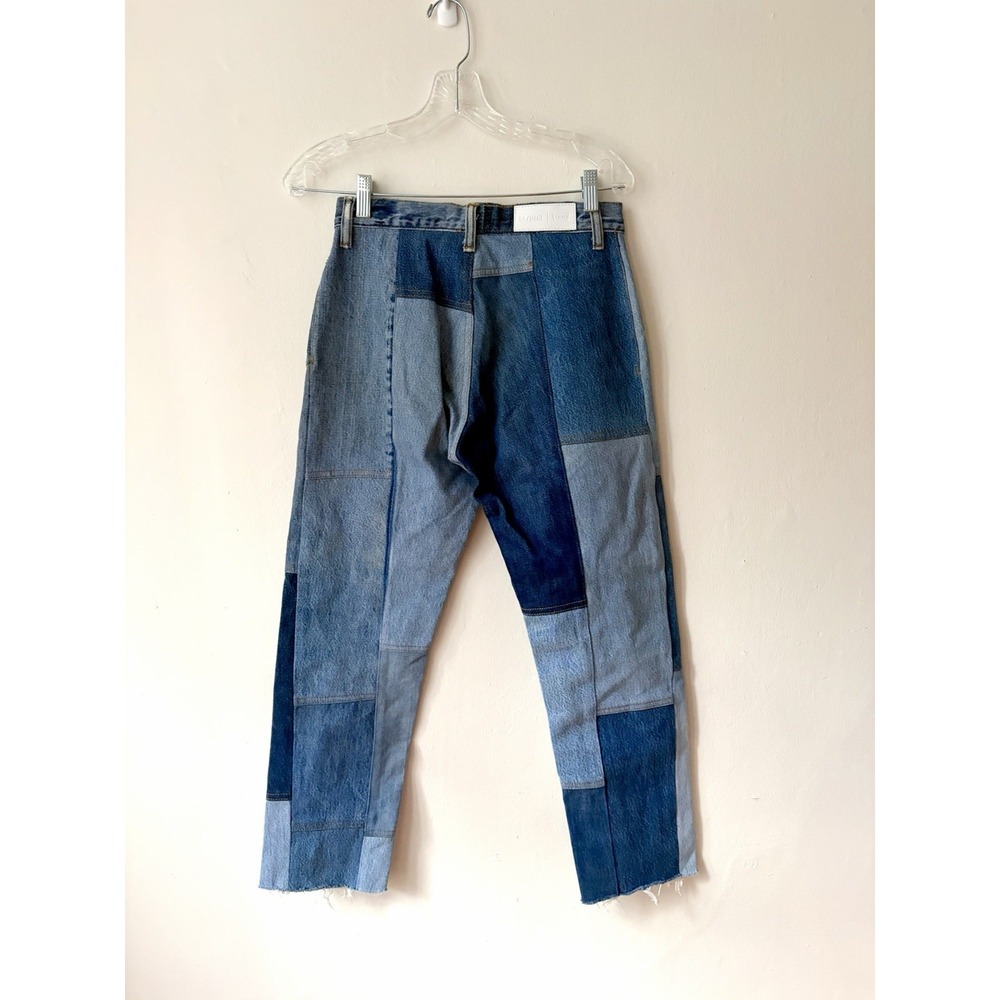 Re/done X Levi's $595 70s Patch Jeans Size 26 - Picture 6 of 8